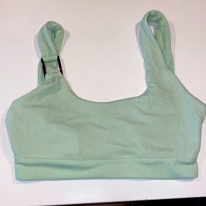 NWOT TOLUCA SWIM Clara top in eucalyptus sz 34-36